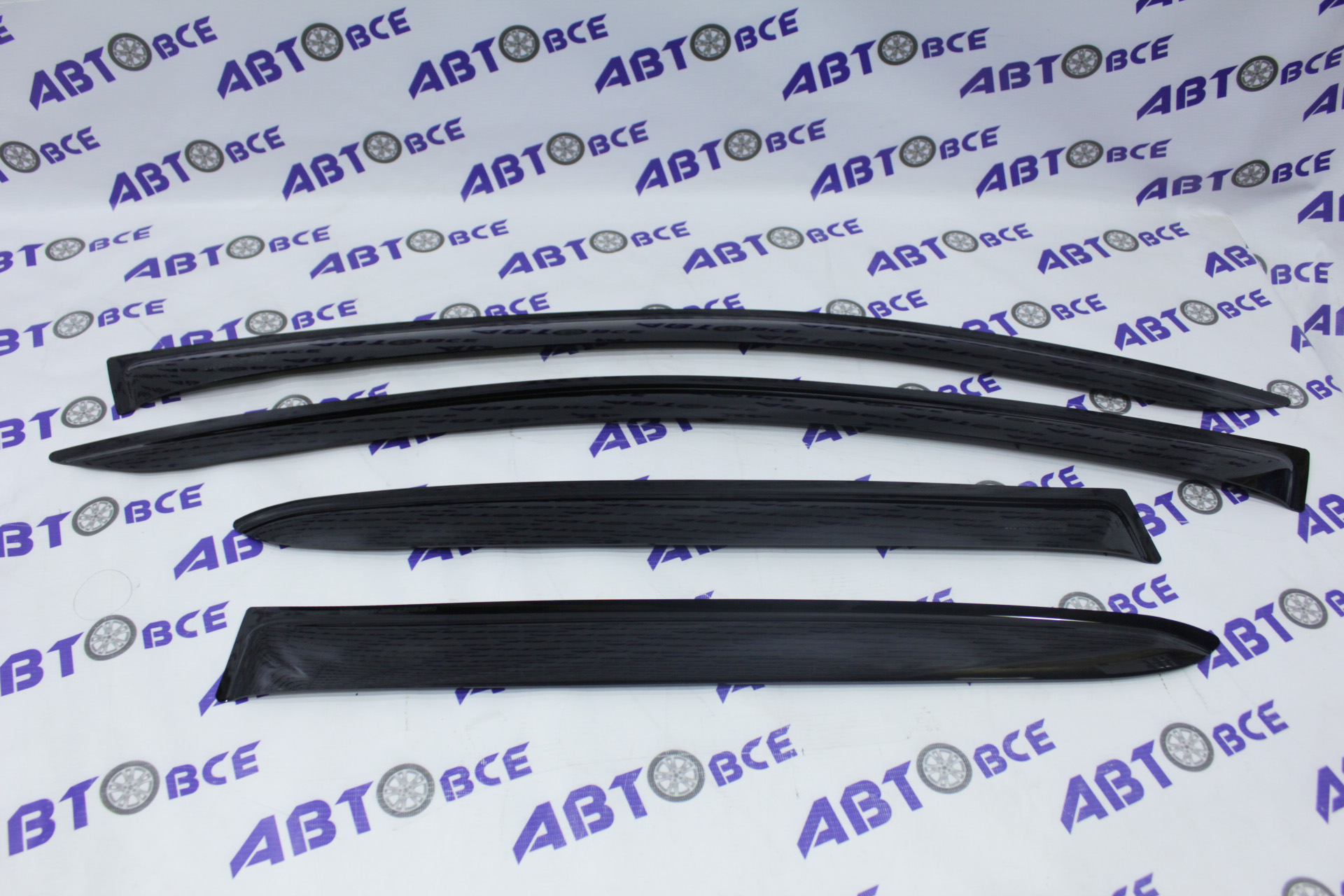 Дефлекторы боковых стекол (ветровики) Volkswagen Jetta V 2005-2010г. (комплект 4шт) AIR